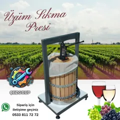 Üzüm sıkma presi (24 Litre)