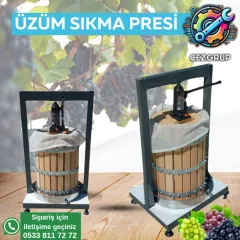Üzüm sıkma presi (24 Litre)