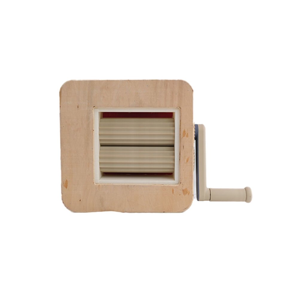 Pla- Ahşap Tabanlı Manuel Üzüm Ezme-Patlatma Makinesi