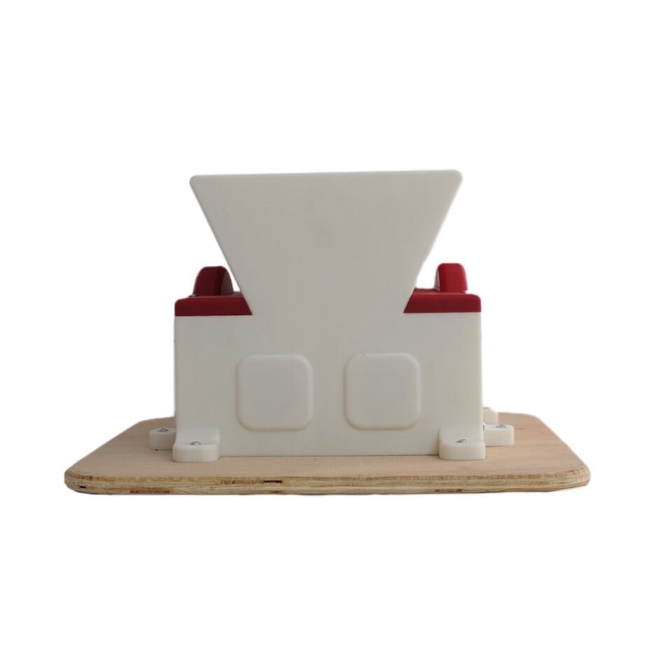 Pla- Ahşap Tabanlı Manuel Üzüm Ezme-Patlatma Makinesi