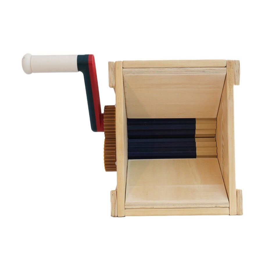 Ayaksız ve Kapaksız Manuel Ahşap Üzüm Ezme-Patlatma Makinesi