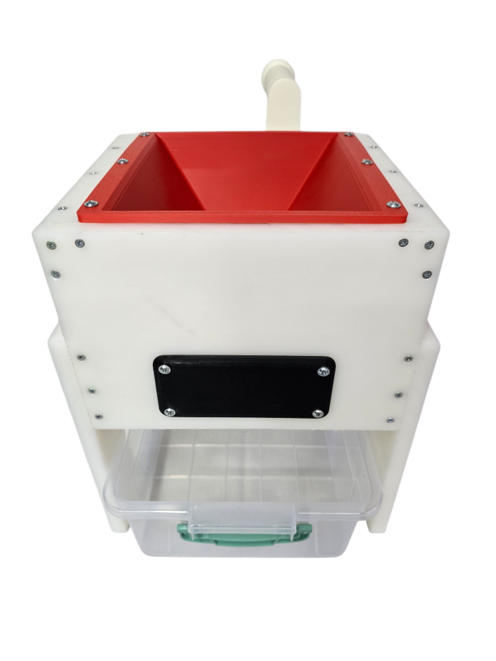 Manuel, Ayaklı, Polietilen Üzüm Ezme-Patlatma Makinesi