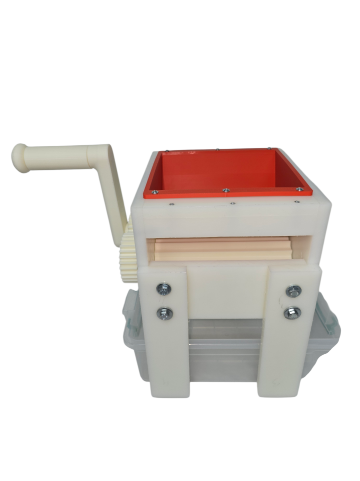 Manuel, Ayaklı, Polietilen Üzüm Ezme-Patlatma Makinesi