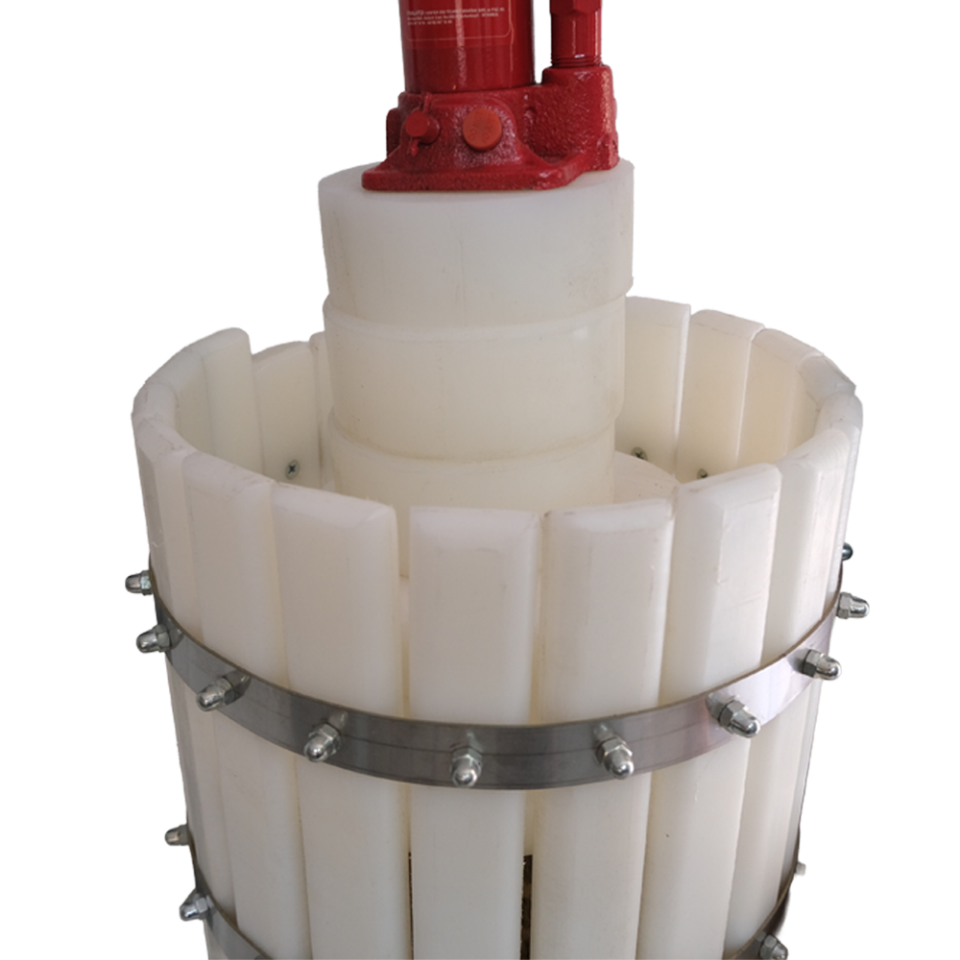 24 Litre Üzüm Sıkma Presi (Polietilen Sepet)