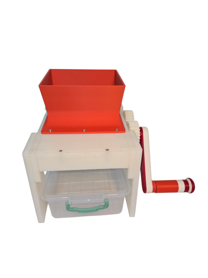 Manuel, Ayaklı ve Kanatlı Polietilen Üzüm Ezme-Patlatma Makinesi